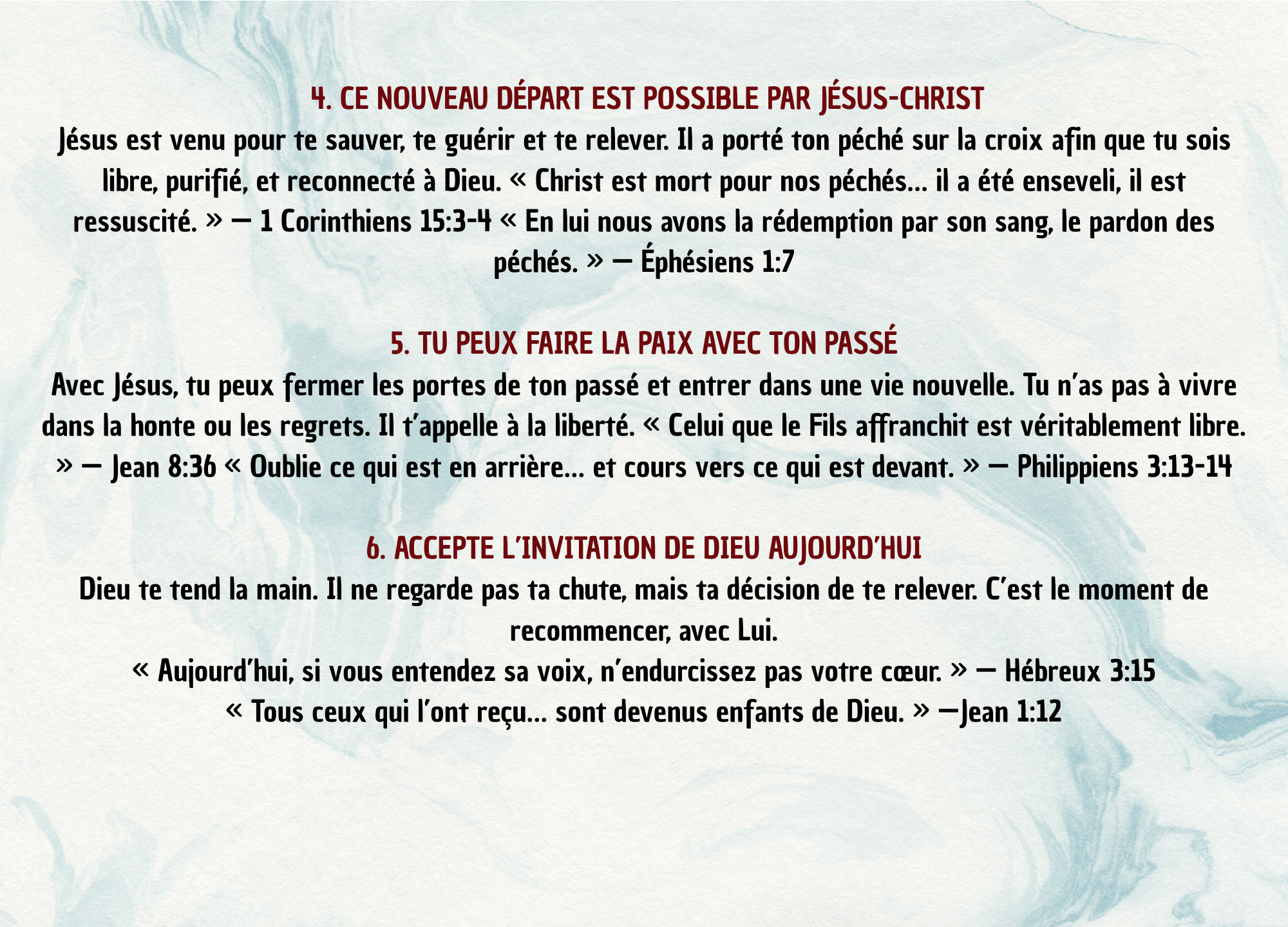 Tu peux recommencer à zéro - 3